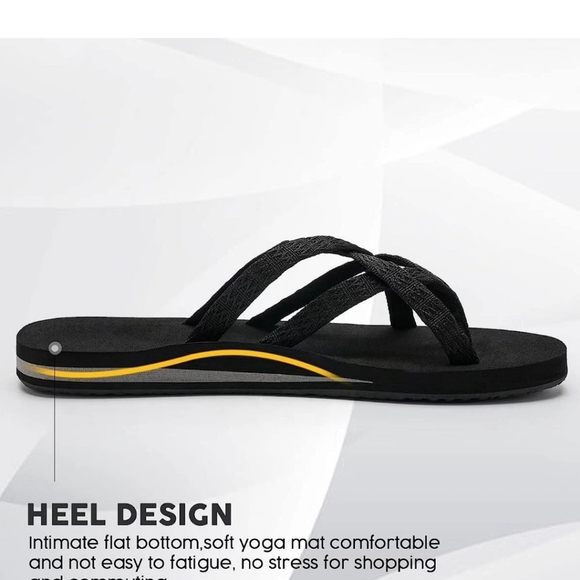 Cross Webbed Sandals - Picture 2 of 7